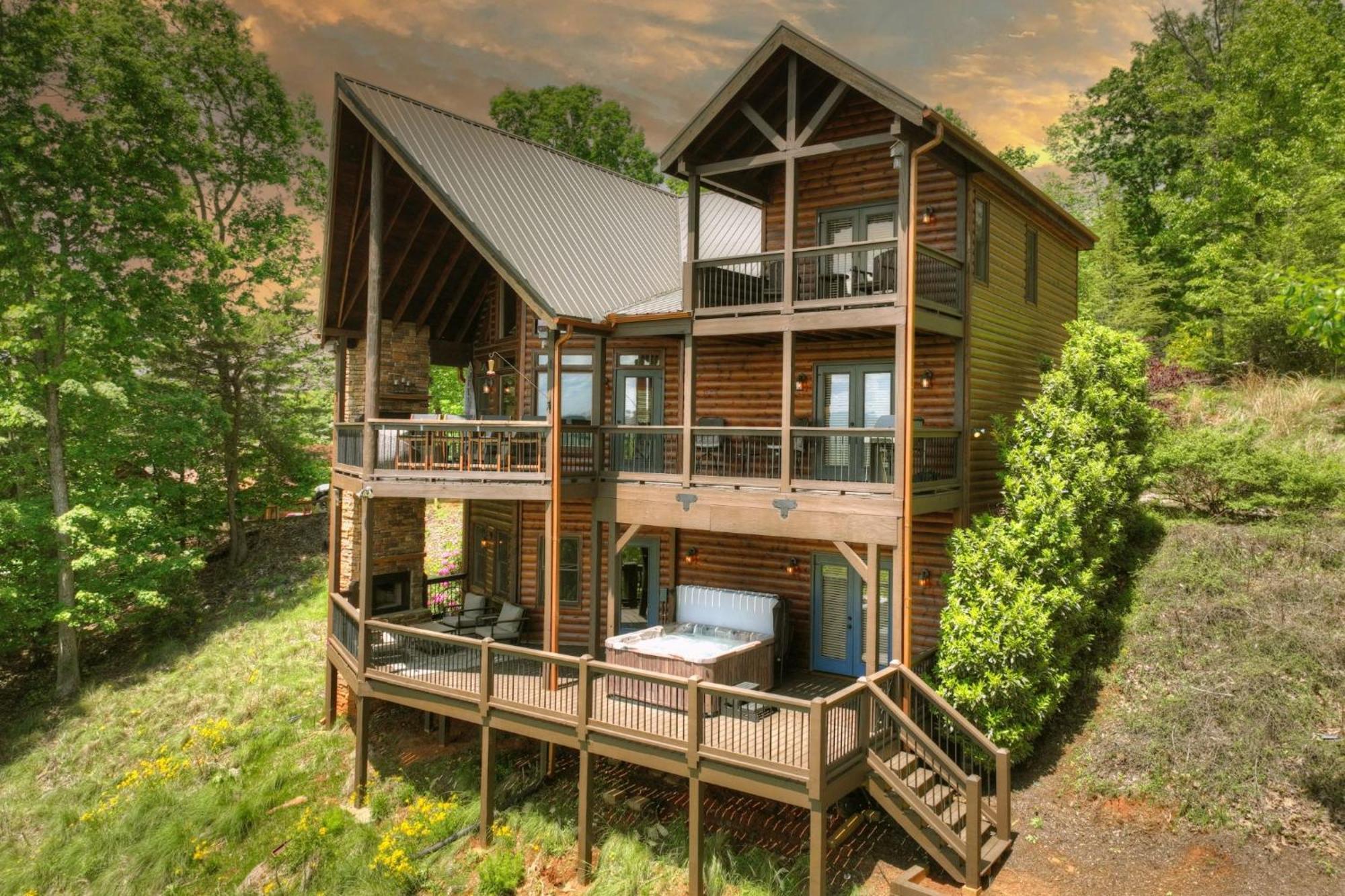 Sunrise Vista Lodge Mineral Bluff Екстер'єр фото