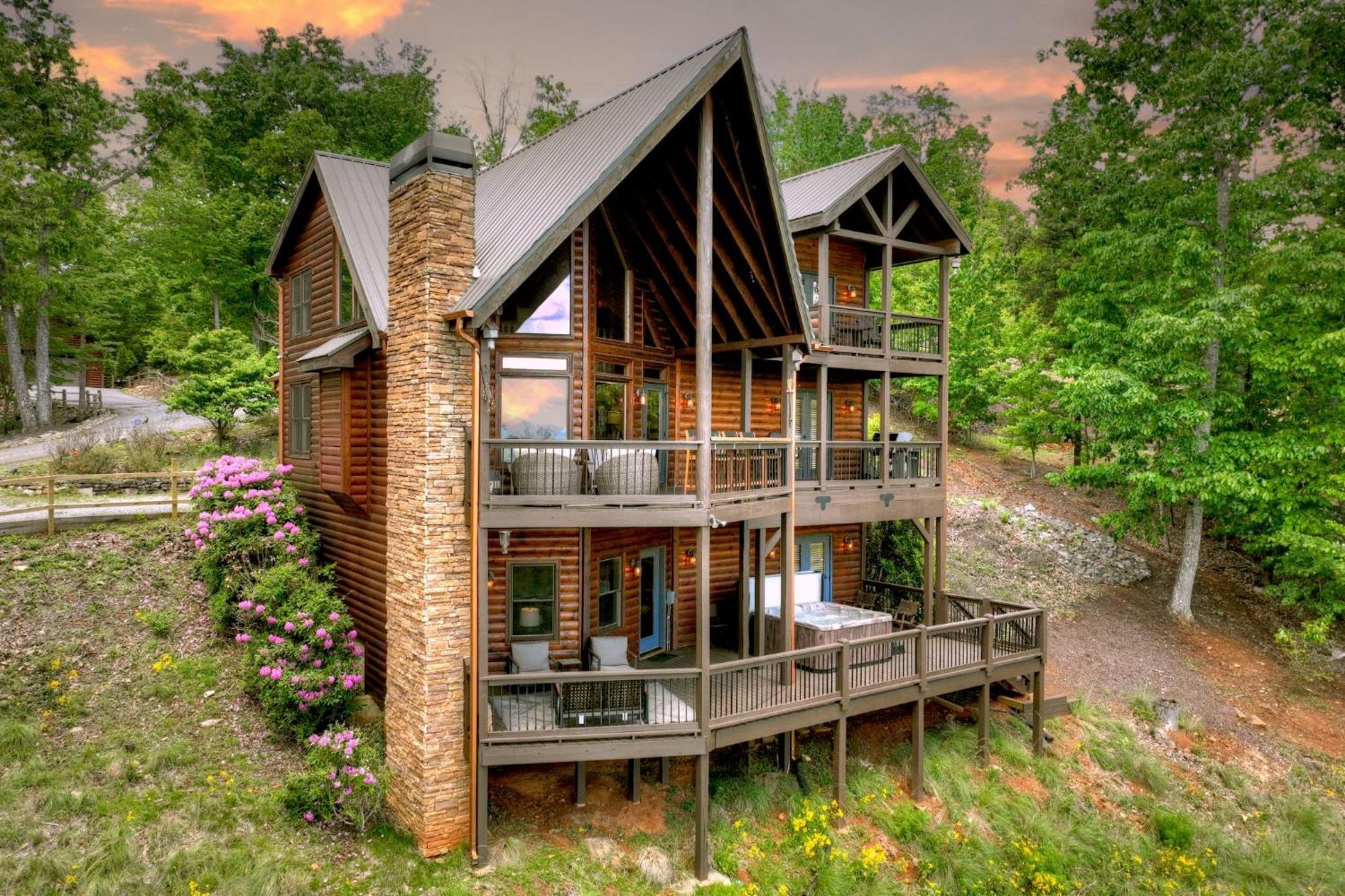 Sunrise Vista Lodge Mineral Bluff Екстер'єр фото